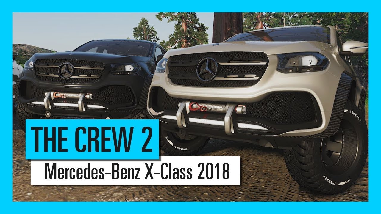 Třída X od Mercedesu se prezentuje v The Crew 2
