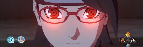 Sarada Uchiha v Naruto Shippuden: UNS4 Road to Boruto