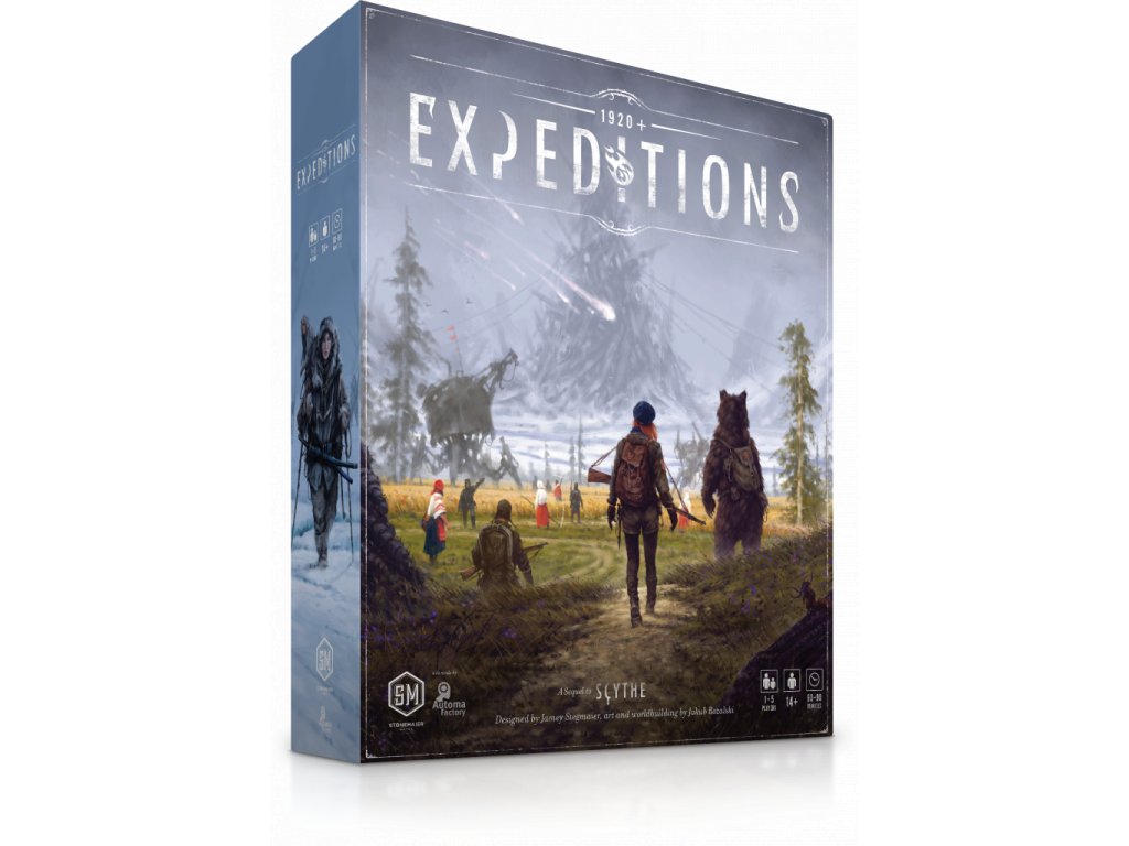 Recenze deskové hry Expedice - Hra ze světa Scythe