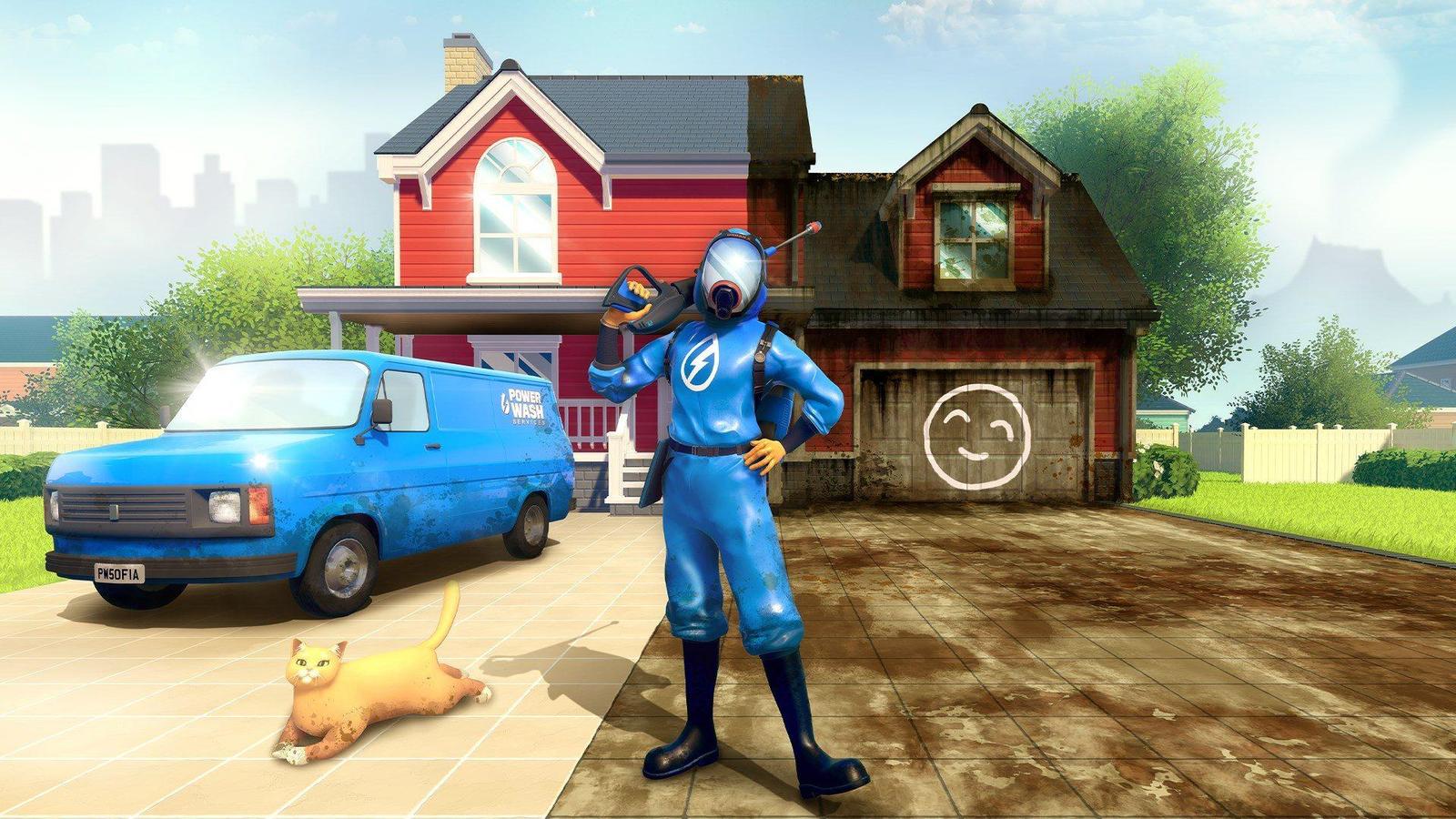 Recenze PowerWash Simulator - uspokojující úklid