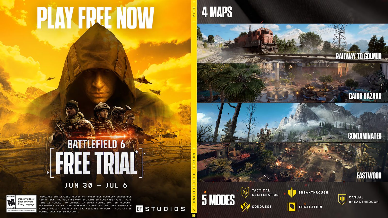 Battlefield 6 je po celý týden na PC i konzolích k dispozici zdarma