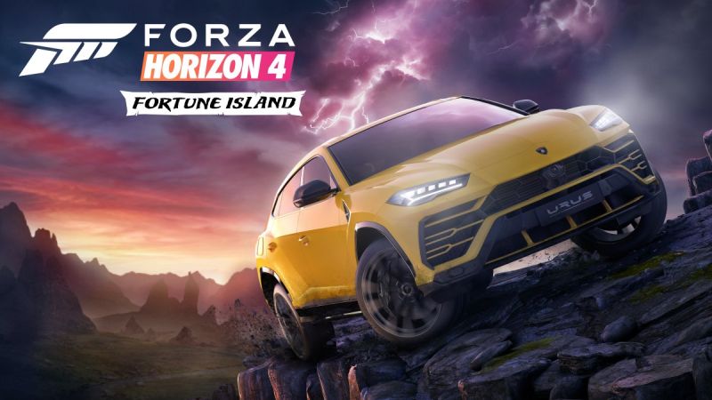 Fortune Island první expanzí Forzy Horizon 4
