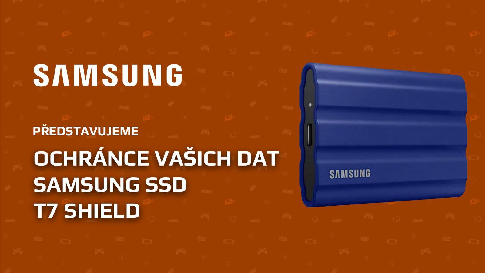 Samsung T7 Shield – rychlý, spolehlivý a nově i extra odolný externí SSD disk
