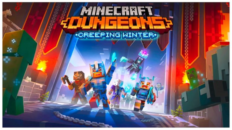 Creeping Winter DLC pro Minecraft Dungeons příští měsíc