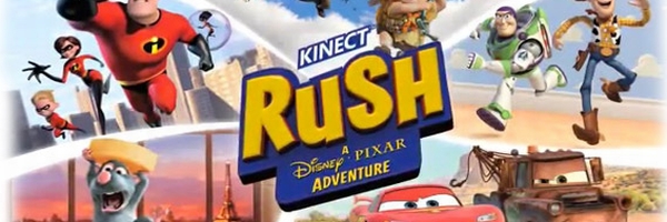 Oznámena hra Kinect Rush: A Disney Pixar Adventure