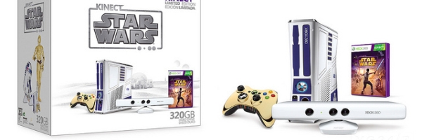 Star Wars Kinect láká na Limitovanou Xbox360 edici