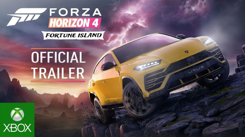 Forza Horizon 4: Fortune Island DLC v traileru