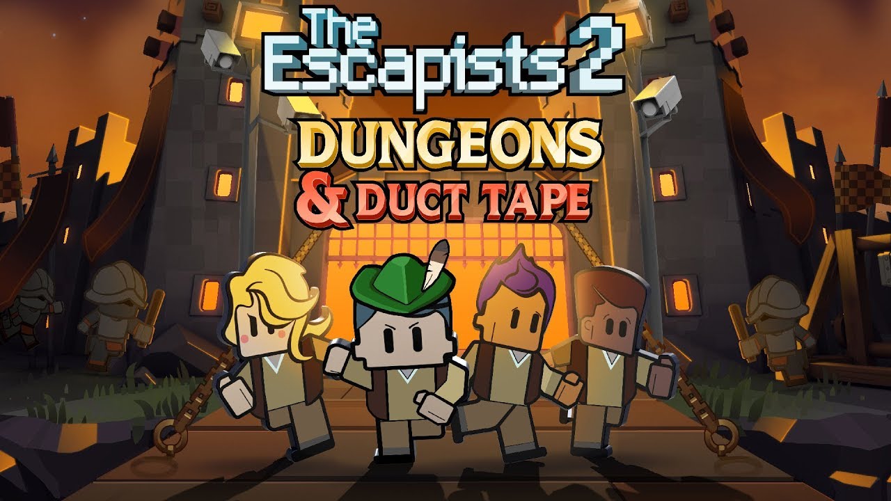 Útěk z opevněného hradu v The Escapists 2
