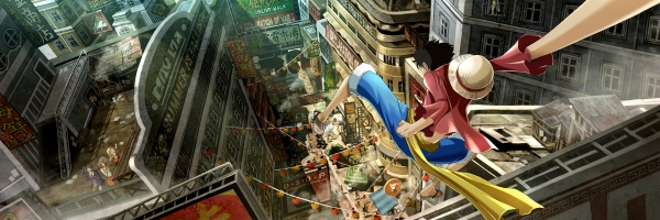 Screenshoty z One Piece: World Seekeru ukazují Slamákovu posádku