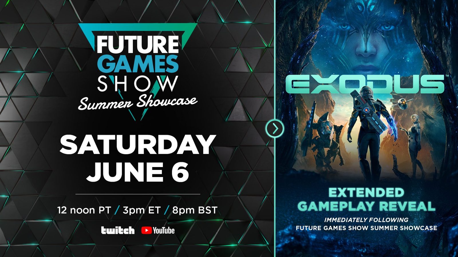 Future Games Show + Exodus gameplay můžete od 21:00 sledovat zde