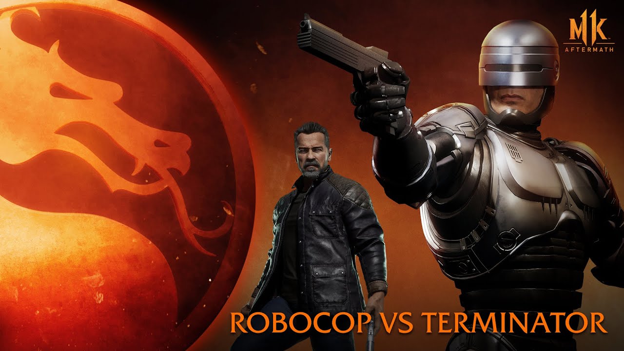 Podívejte se na souboj Robocop vs. Terminator v MK11