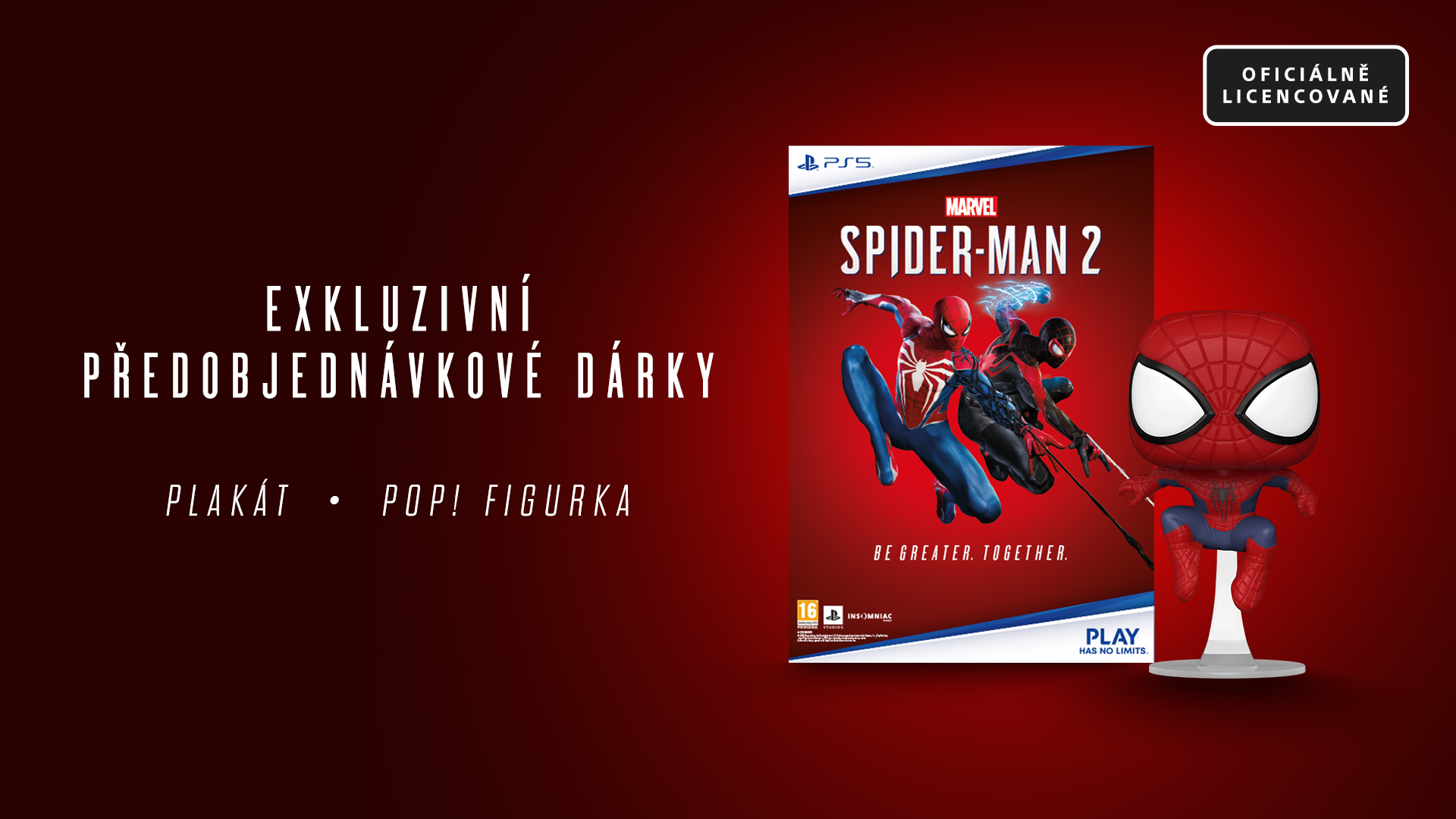 Spider-Man 2 na PS5 se blíží, vybavte se limitovanou edicí konzole nebo exkluzivními bonusy ke hře