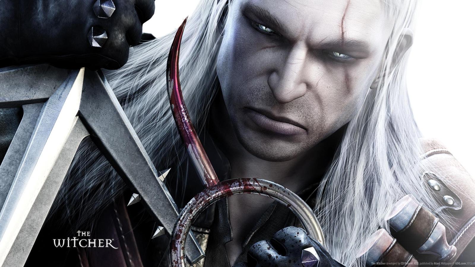 Geralt z Rivie začíná s vyprávěním historie CD Projektu RED