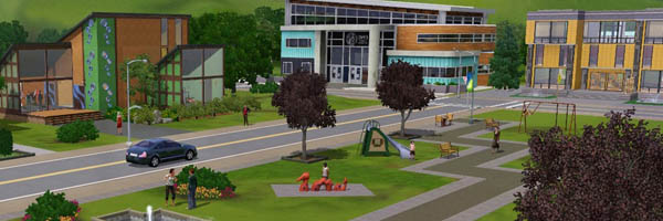 The Sims 3 - oznámena kolekce Moje městečko