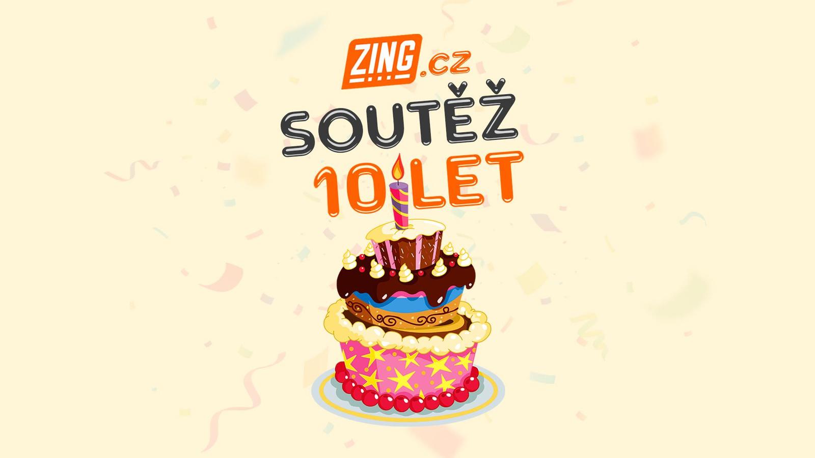 Výherci soutěže na oslavu 10 let Zingu
