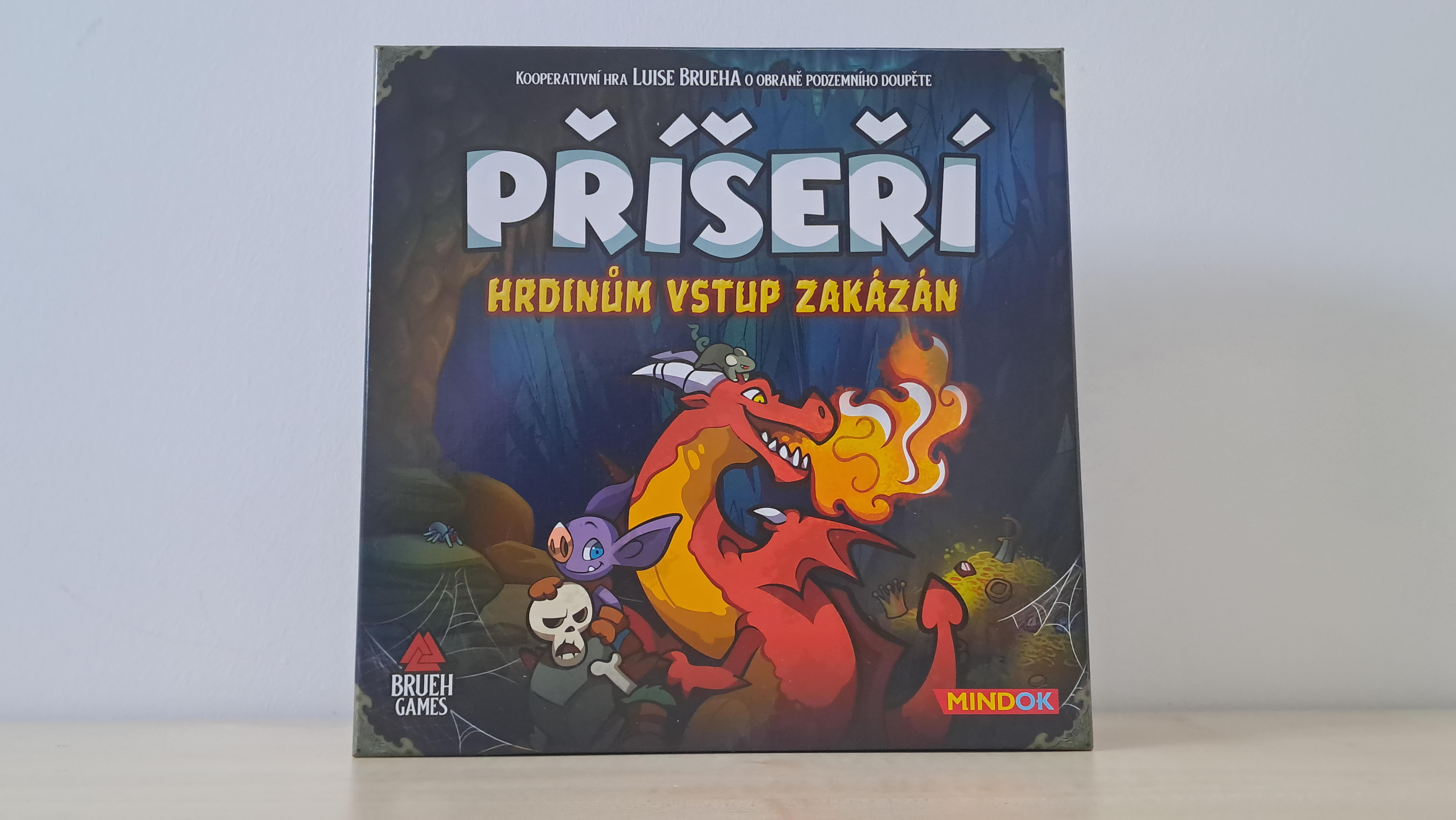 Recenze deskové hry Příšeří: Hrdinům vstup zakázán