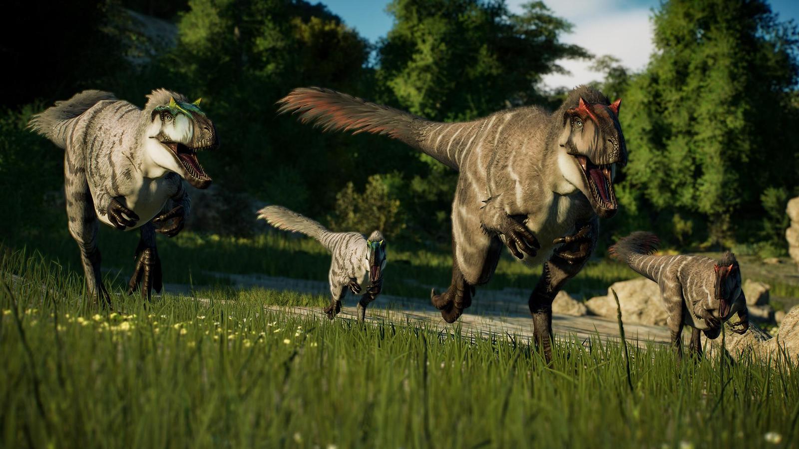 Do Jurassic World Evolution 2 míří opeření dinosauři