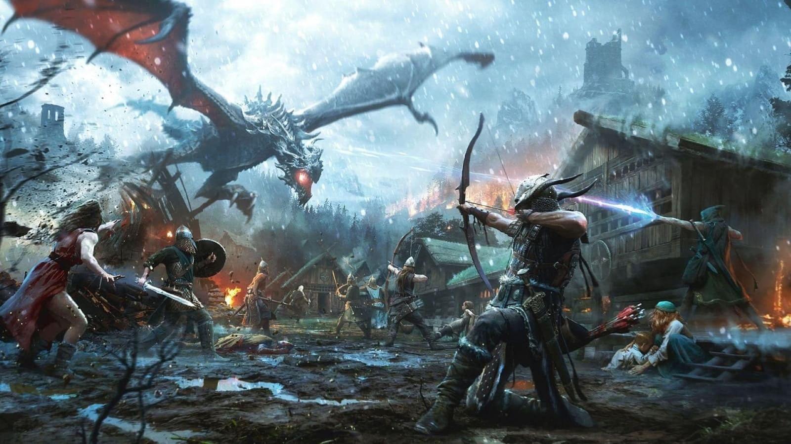 Skyrim Anniversary Edition pro Switch 2 dostává nový patch