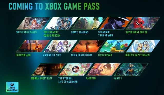 Microsoft láká na 14 her, které již v den vydání zamíří do Game Passu