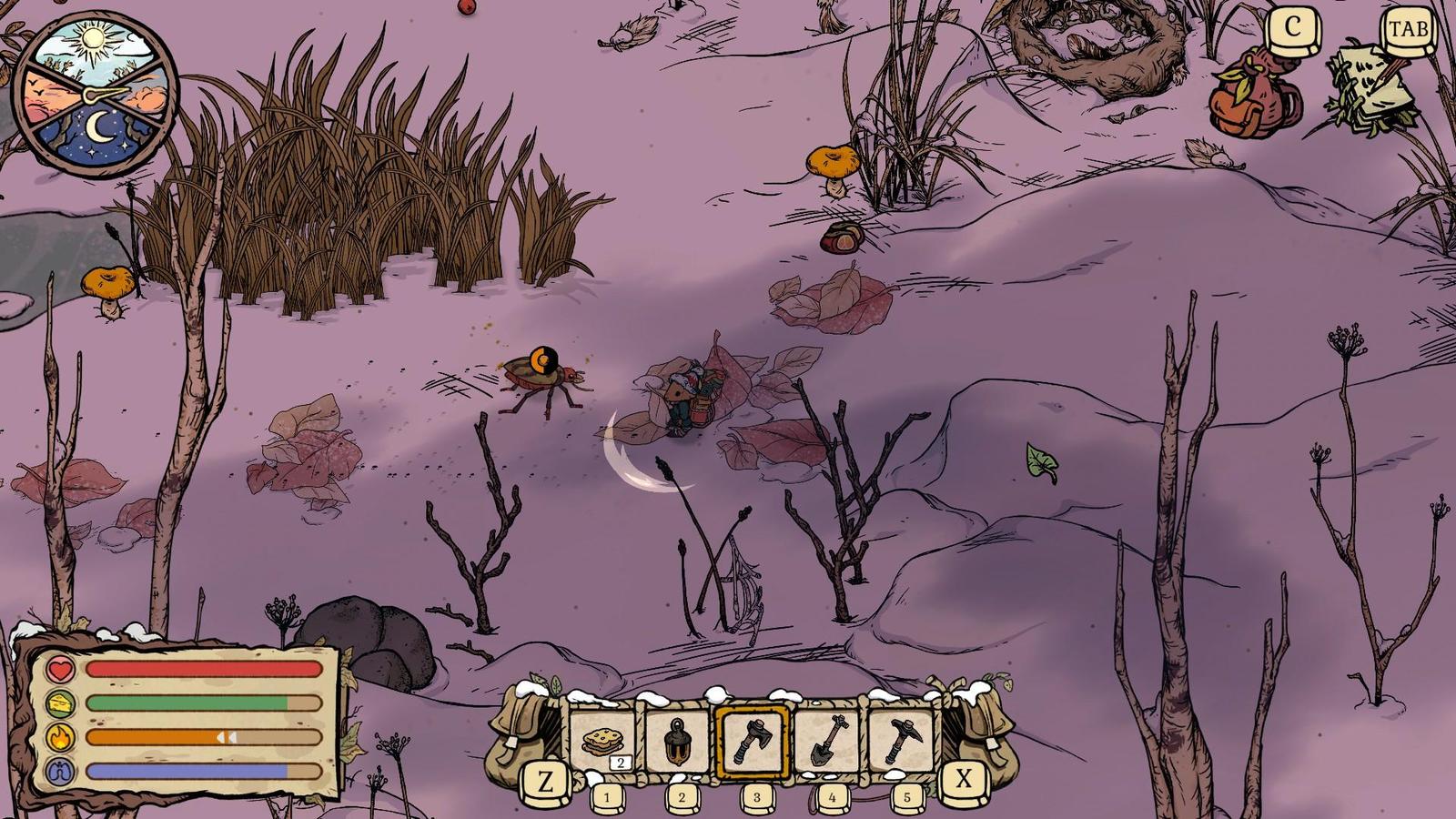 Recenze Winter Burrow – přežívání v zasněžené lesní říši