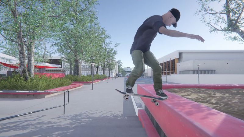 Skater XL předvádí své triky
