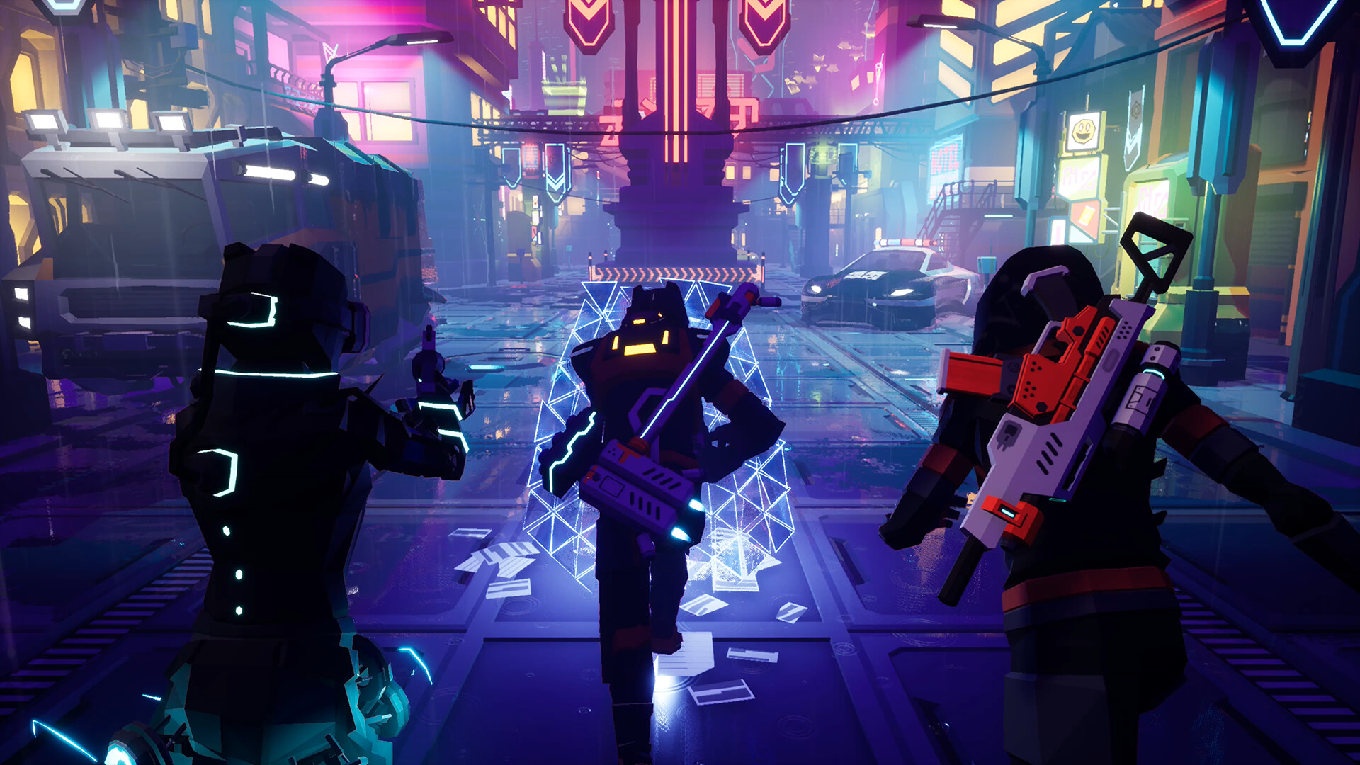 Podívejte se na cyberpunkovou roguelite TPS ArcRunner