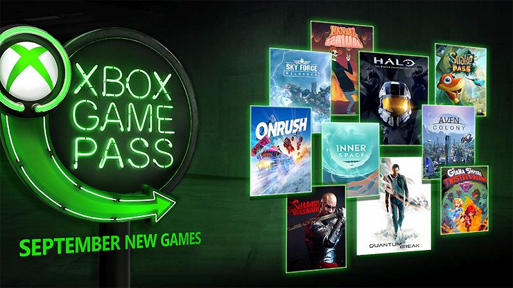 Halo: MCC, Quantum Break nebo Onrush v září s předplatným Xbox Game Pass