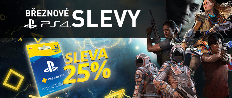 Březnové PlayStation 4 slevy