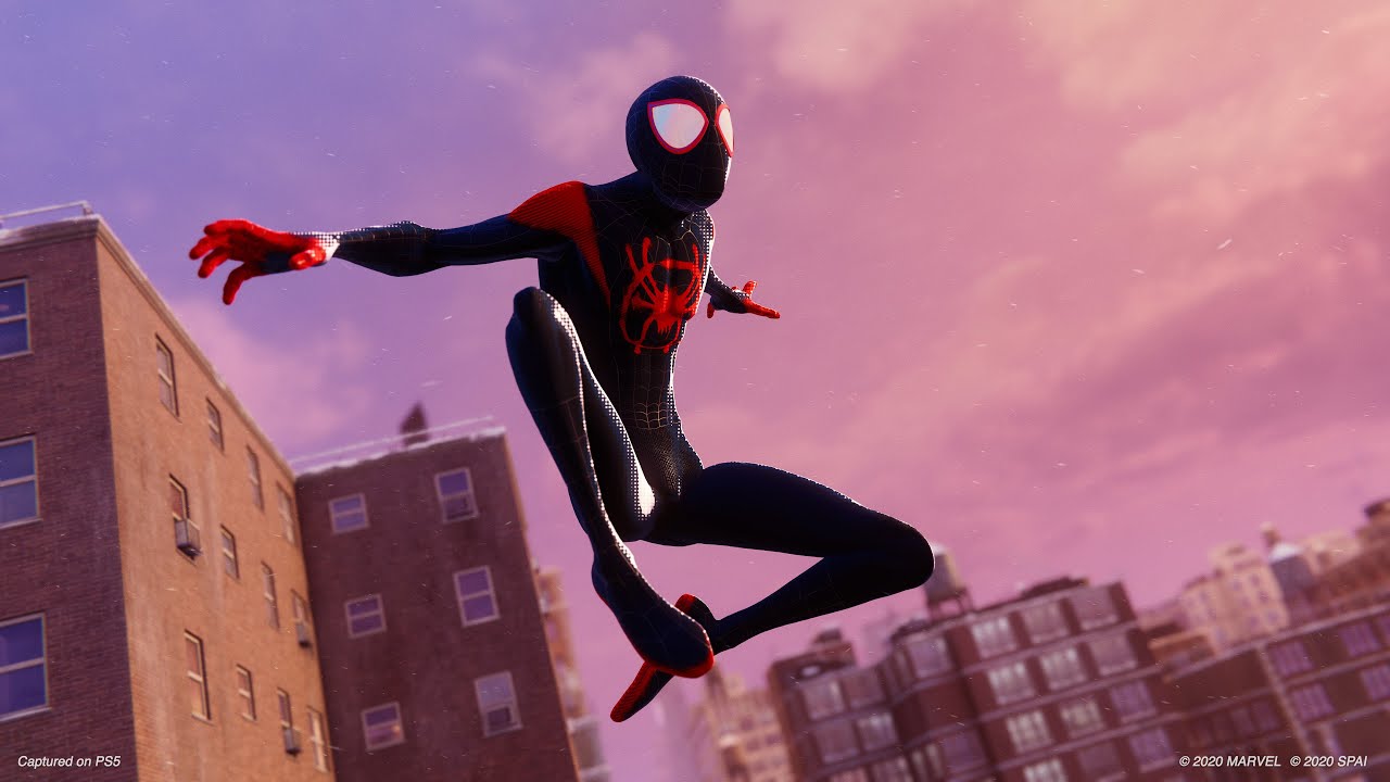 Spider-Man: Miles Morales přebírá kostým a animace filmu