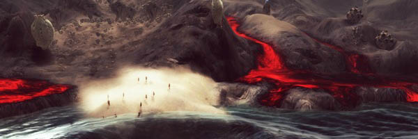 Síla přírody v simulátoru From Dust