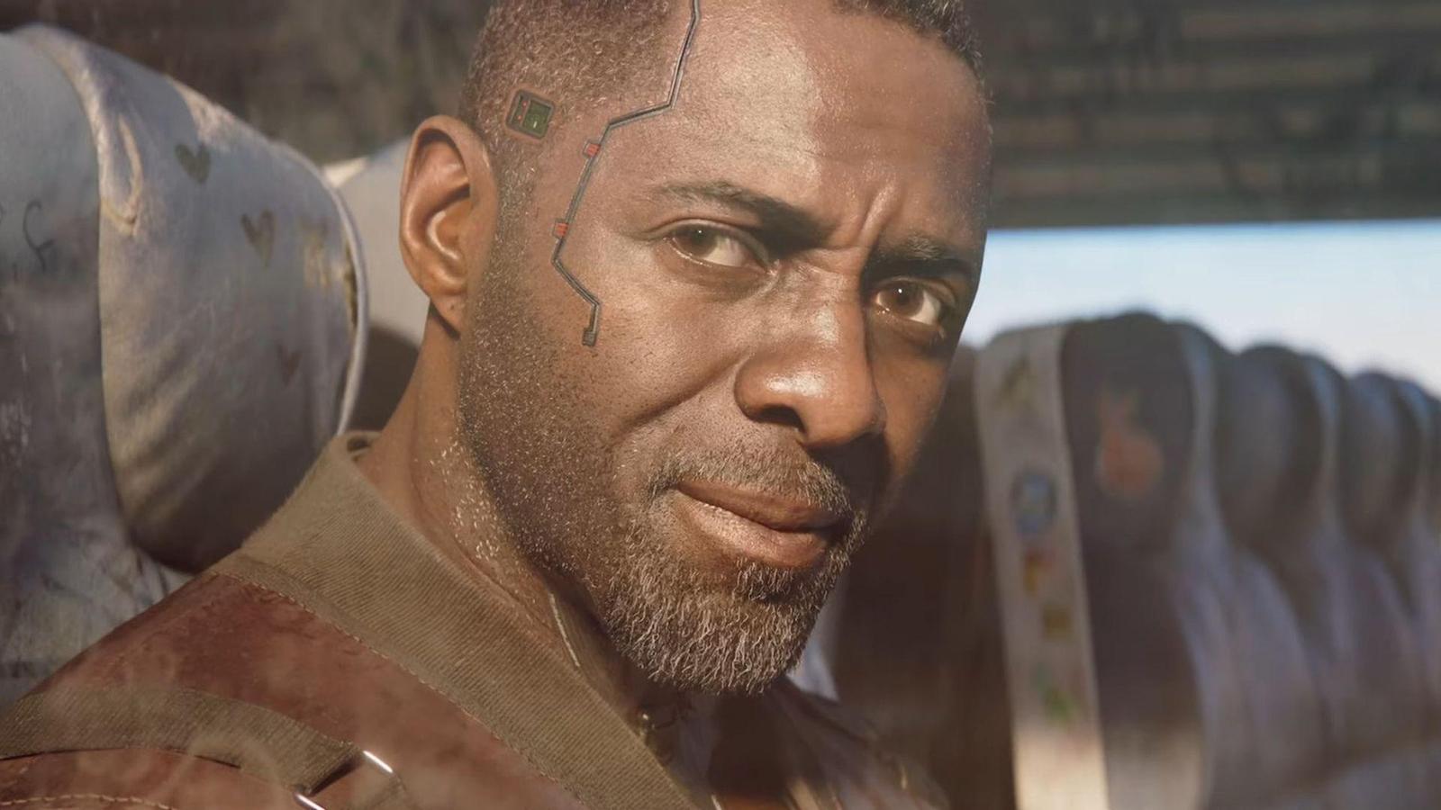 Idris Elba rozdává rány v nové ukázce z DLC Phantom Liberty pro Cyberpunk 2077