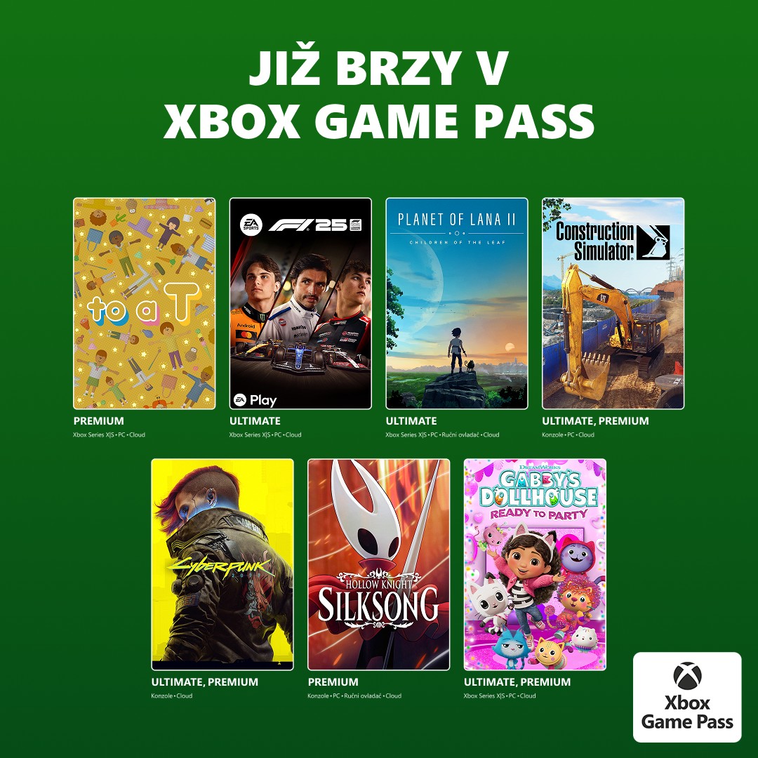 Game Pass odhalil nabídku her pro první půlku března