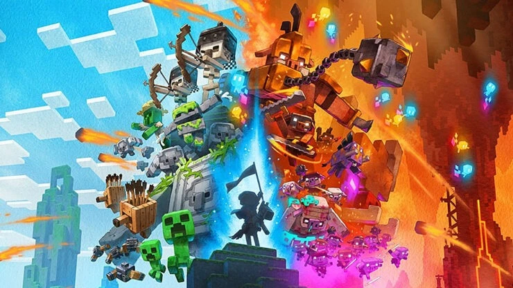 Recenze Minecraft Legends – bitva o osud kostičkového světa
