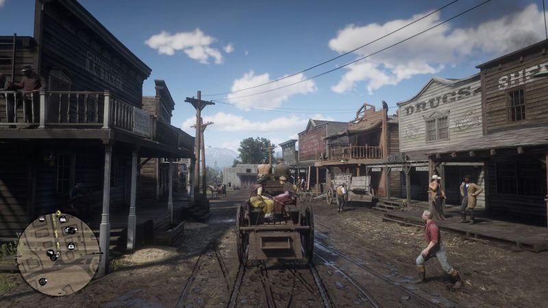 Svět Red Dead Redemption 2 se neustále mění