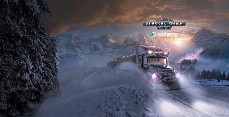 Alaskan Truck Simulator slibuje nebezpečné cesty