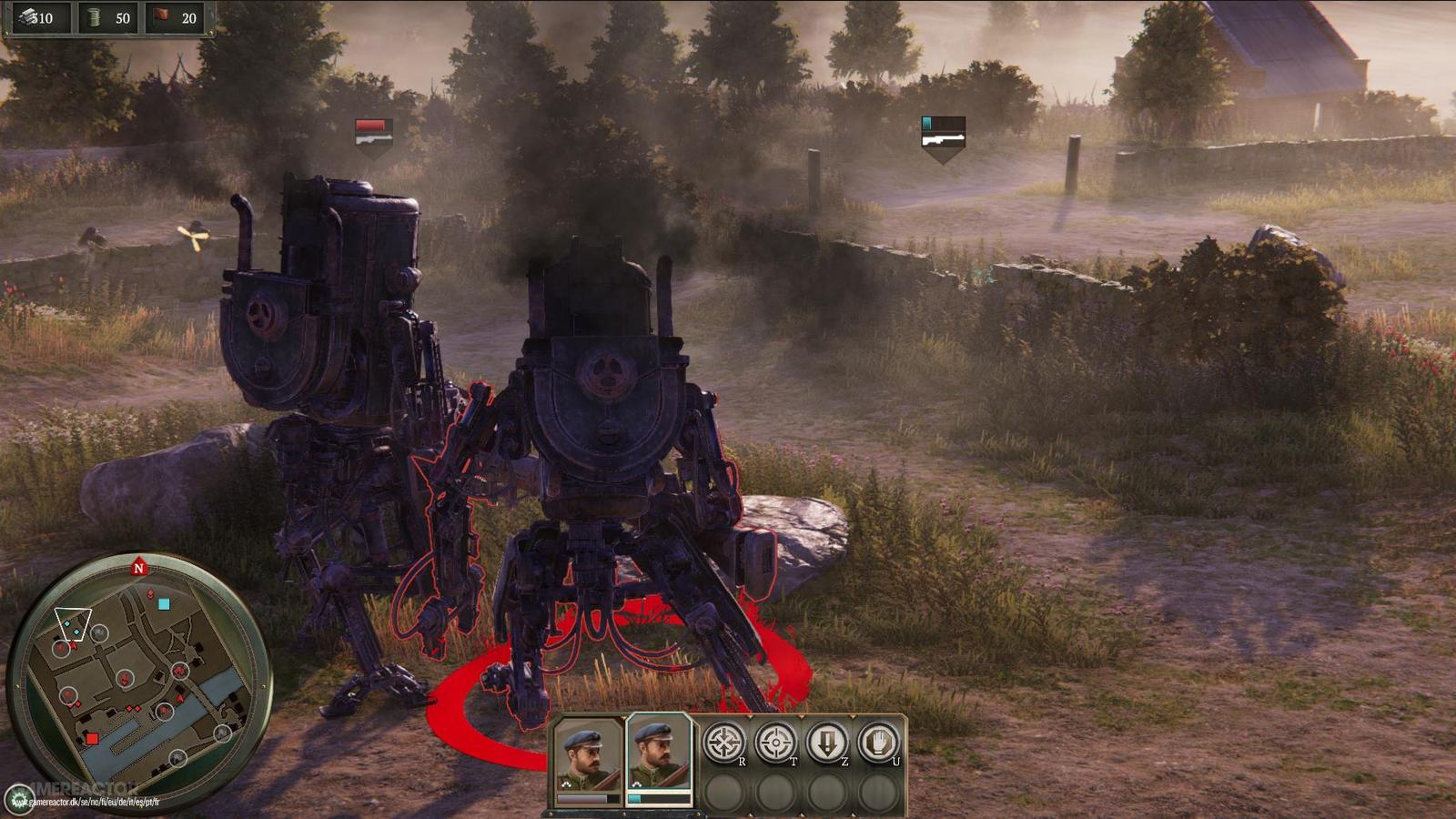 Sedláci a husaři proti strojům ve strategii Iron Harvest