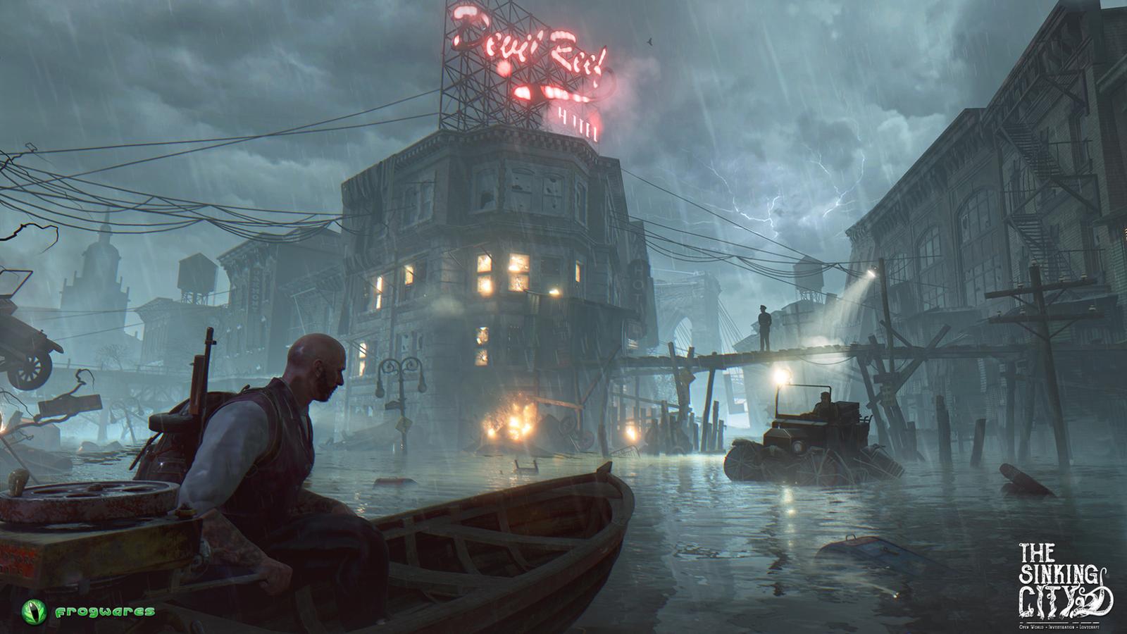The Sinking City se připomíná novými záběry