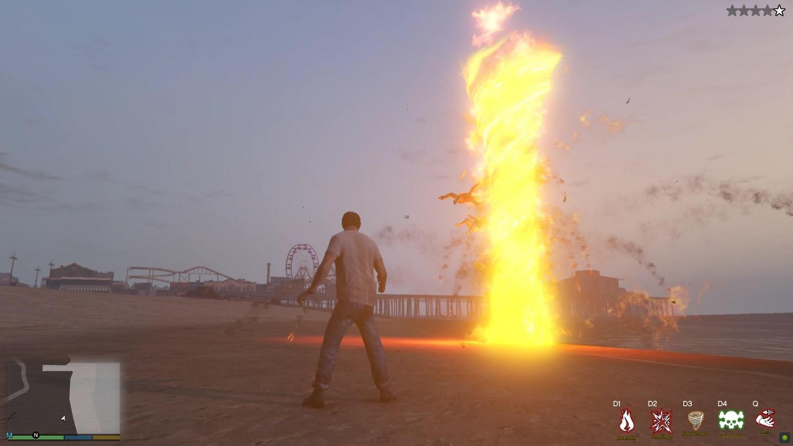 Fanoušek vytvořil bláznivý mix GTA 5 a Hogwarts Legacy