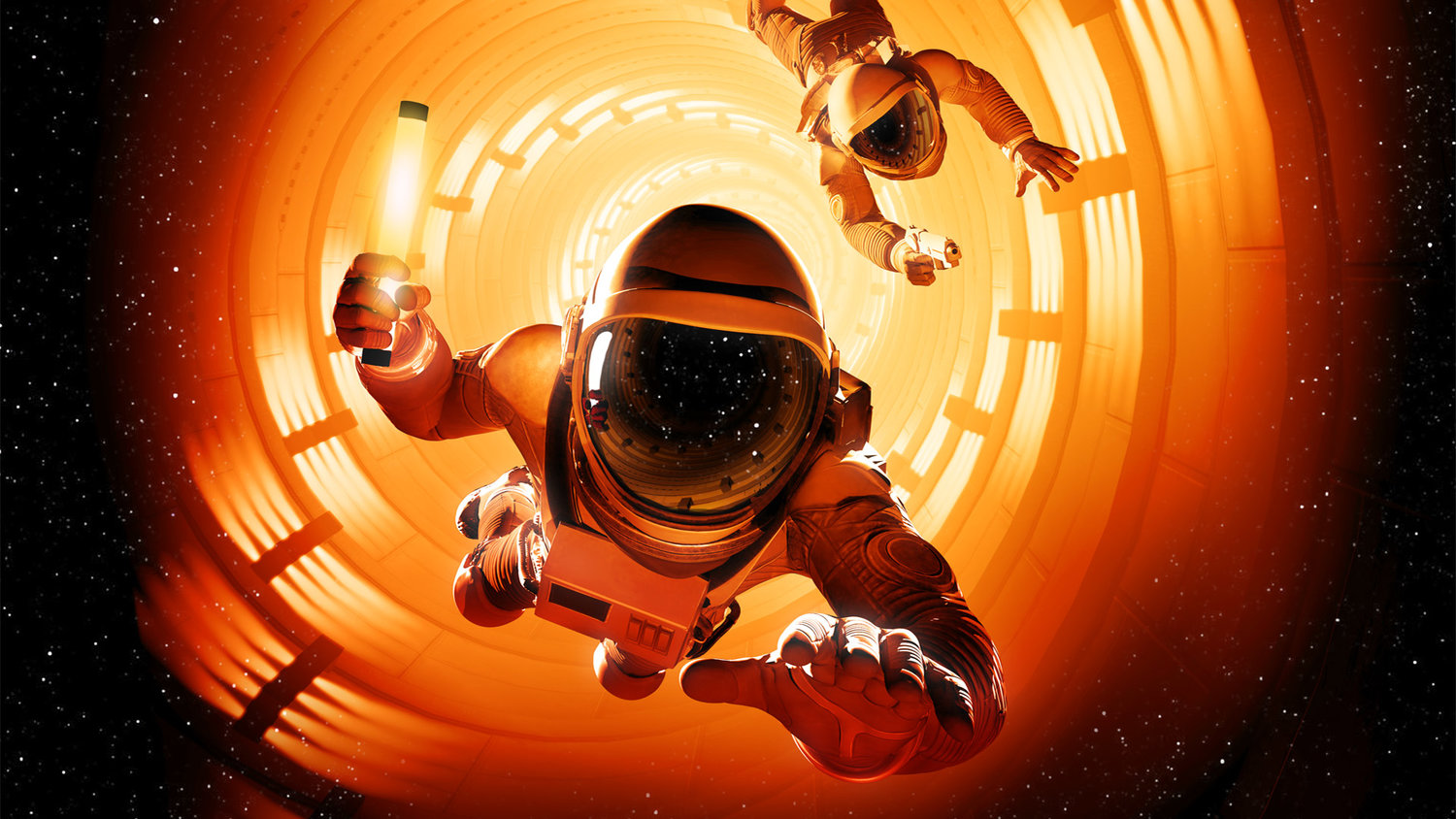 17 minut z tajemné vesmírné stanice v thrilleru Downward Spiral