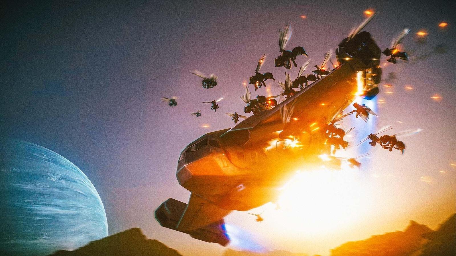 Česká hybridní RTS/FPS Silica dostala update s leteckými jednotkami