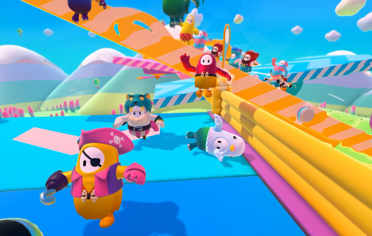 Fall Guys a údajné nové skiny podle známých her