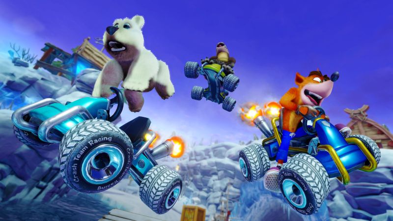 Crash Team Racing Nitro-Fueled ukazují, co nabídnou