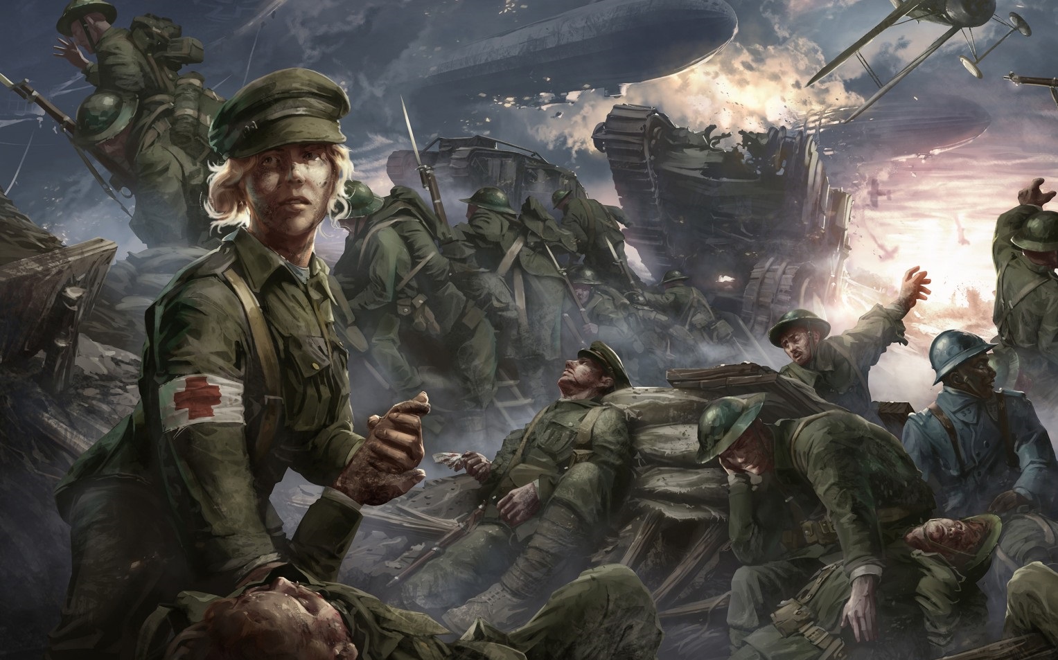 War Hospital i v nové ukázce působí jako Frostpunk z období první světové války