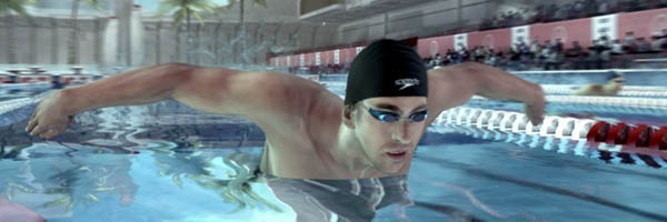 Závody v plavání na Kinectu s Michaelem Phelpsem