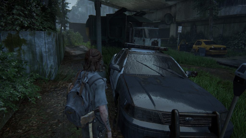 Tohle není Need For Speed, tvůrci to s efekty dešťových kapek nepřehání... ale když už tam jsou, vypadají parádně.